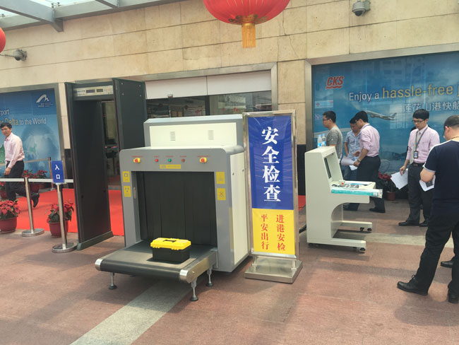 廣州（zhōu）蓮花山港現場安裝