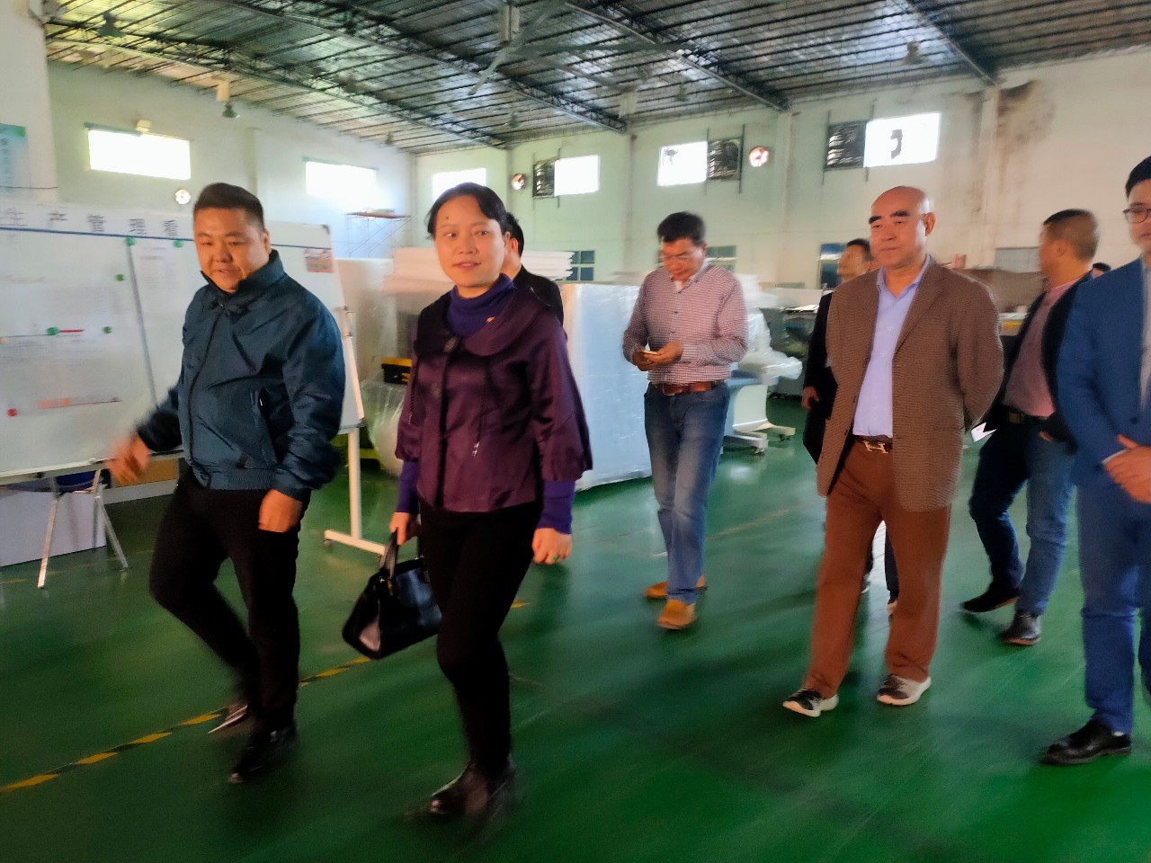 東城政（zhèng）法委領導率隊考察指導www.91科技集團“平安文化”建設情況