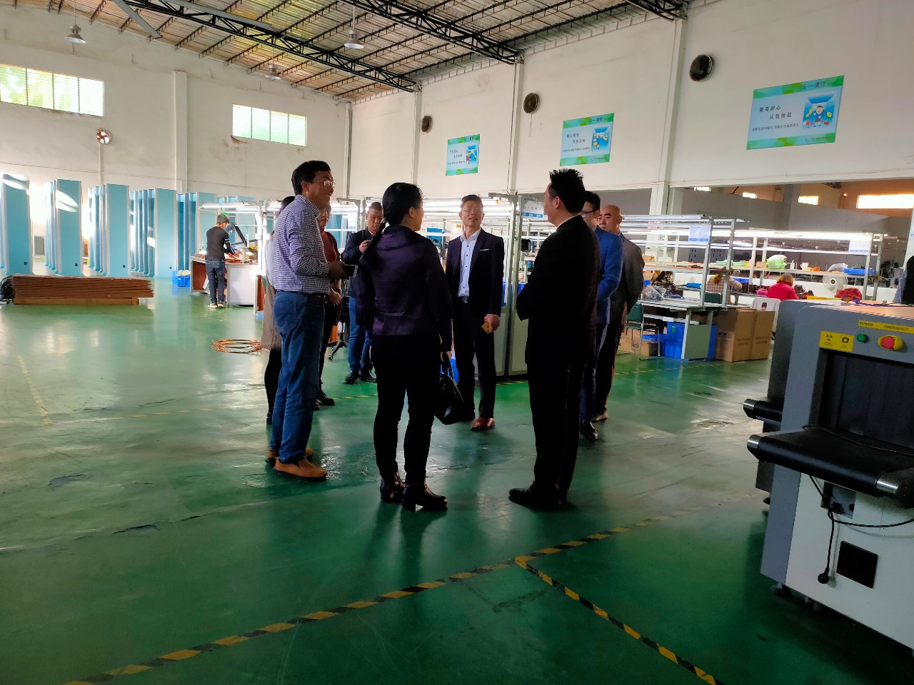 東城政法委領（lǐng）導率隊考察指（zhǐ）導www.91（shén）科技集團“平安文（wén）化”建設（shè）情（qíng）況